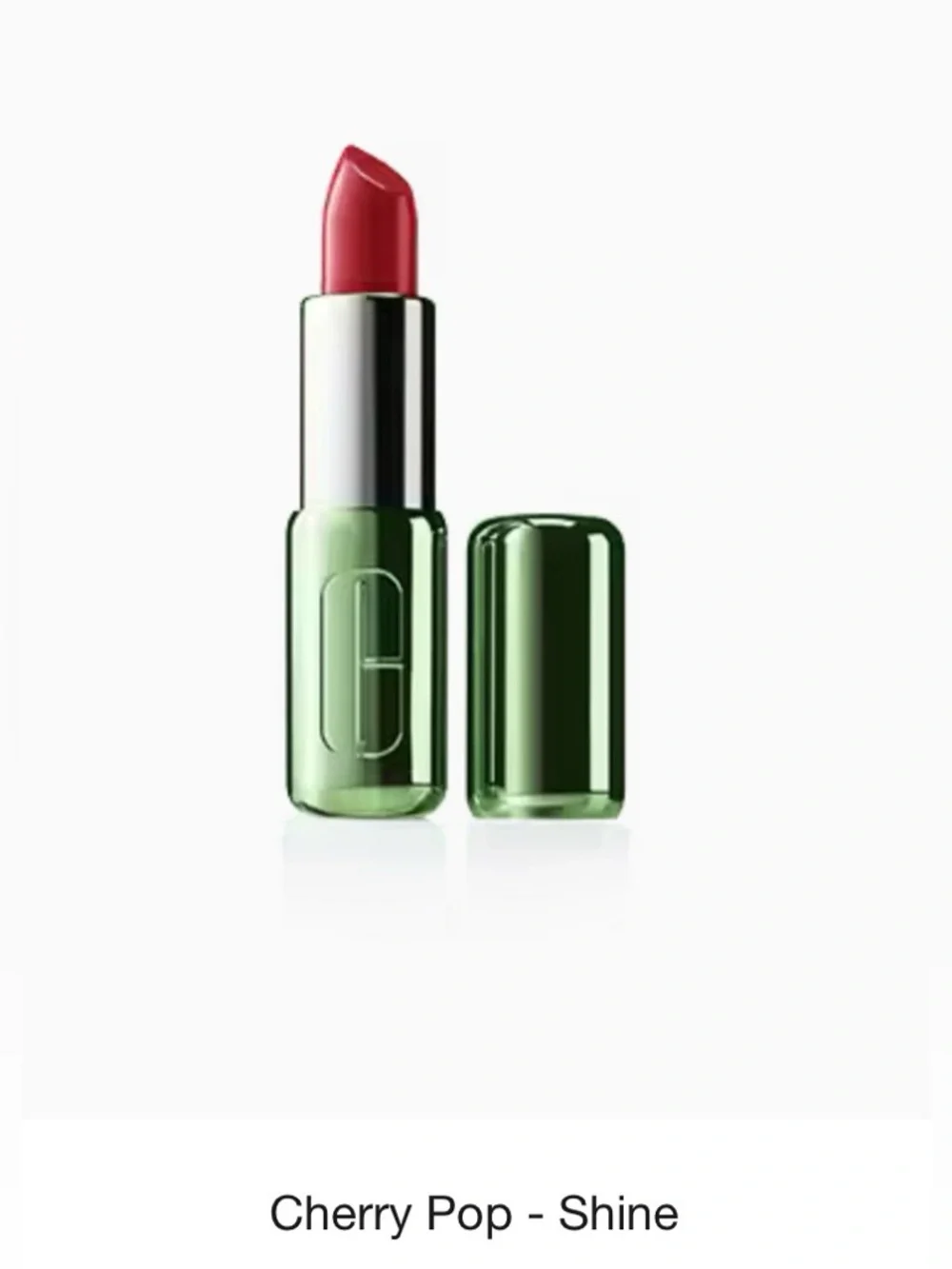 Clinique 08 Cherry Pop Shine Pop Longwear Lipstick Full Size New in Box